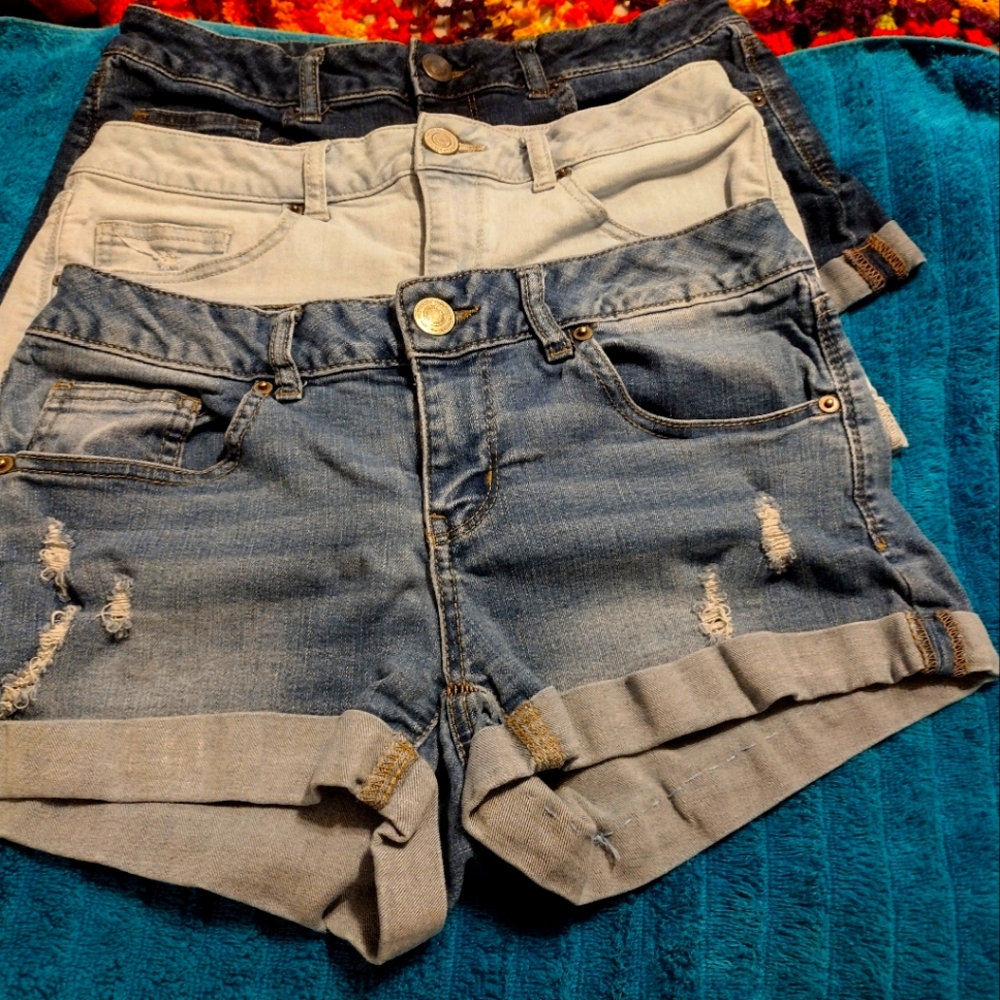 3 pair shorts size 9